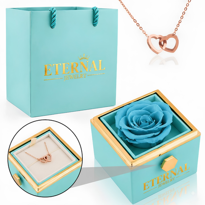 Blue-Rose gold
