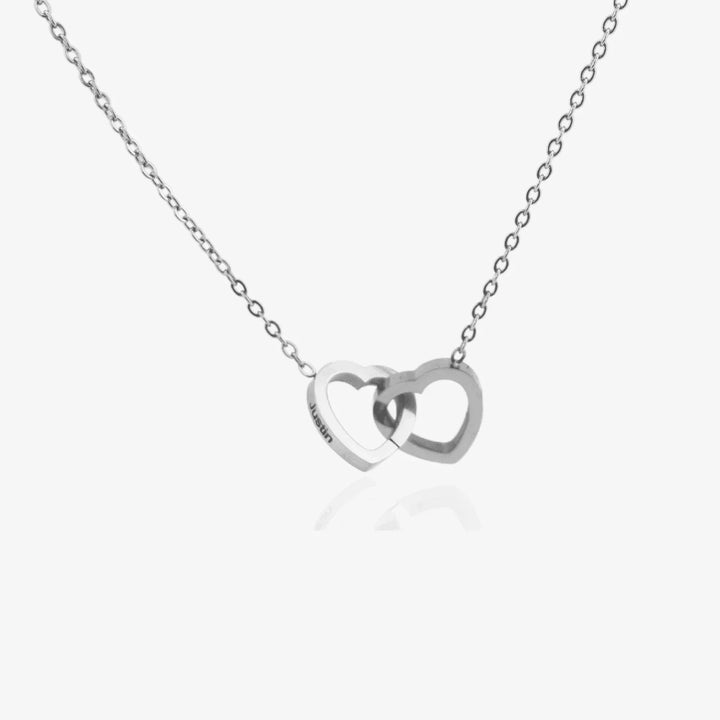 Eternal Rose Box with Engraved Necklace