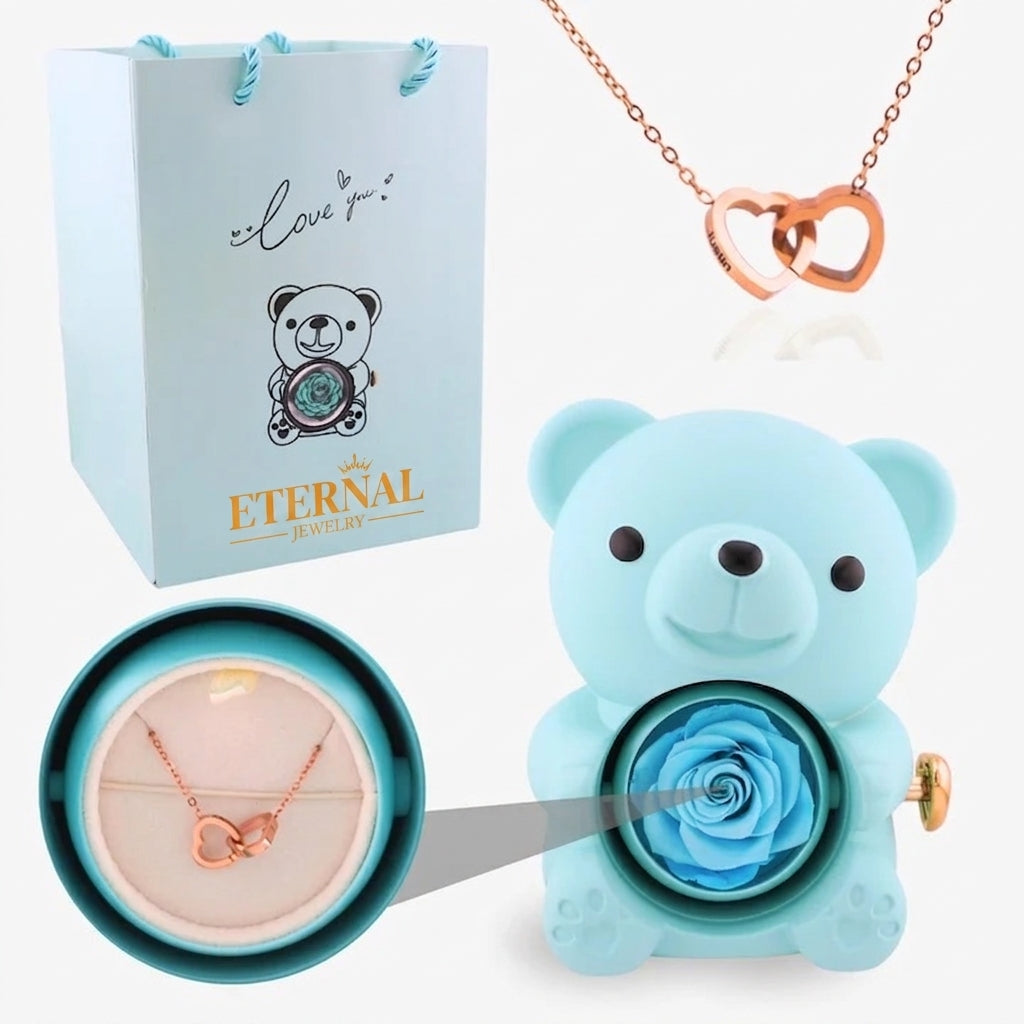 Blue,Rose gold