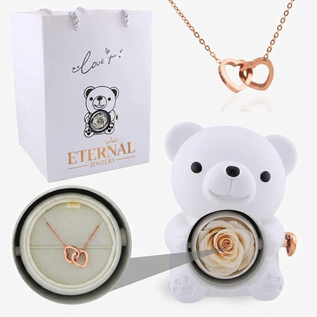 White,Rose gold